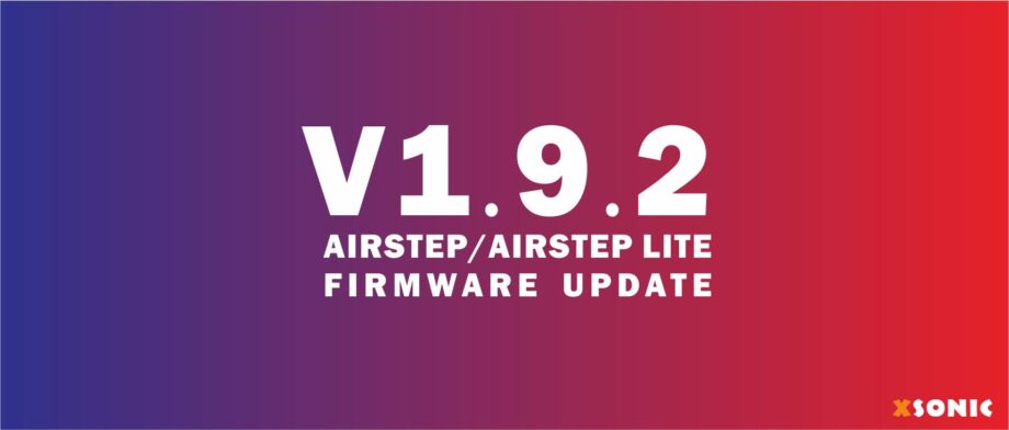 Airstep firmware update