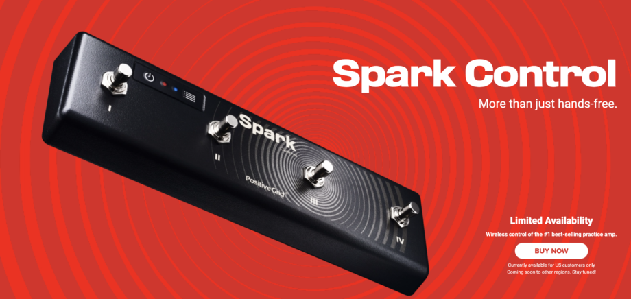 Spark Control Footswitch pre-sale - Spark Amp Lovers