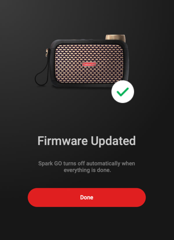 How To Update The Firmware (1.13.0.189) on Spark Go? Spark Amp Lovers