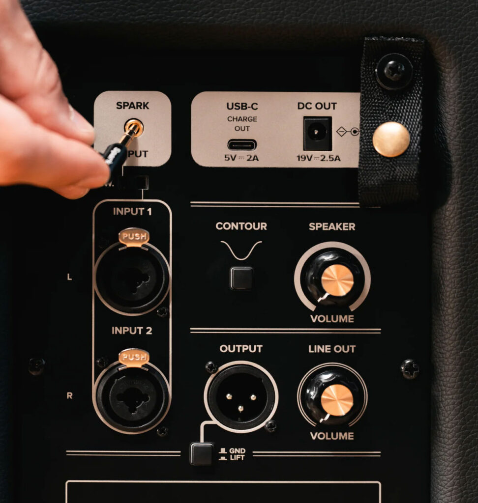 spark cab inputs